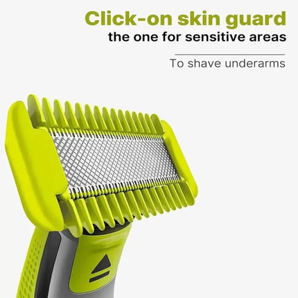 For Philips OneBlade QP2520 QP2530 QP2630 Electric Trimmer Shaver, Partial Comb, Body Comb, 14-length  Guide Comb, 4 In 1 - DealBuddy