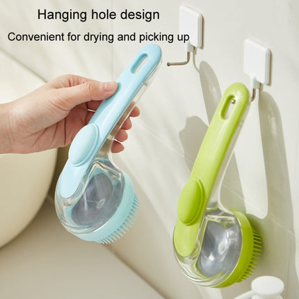 Long Handle Pet Bathing Brush Silicone Dogs Cats Cleaning Massage Brush Grooming Comb, Fine Teeth Yellow, Fine Teeth Blue, Fine Teeth Green, Coarse Teeth Yellow, Coarse Teeth Blue, Coarse Teeth Green - DealBuddy