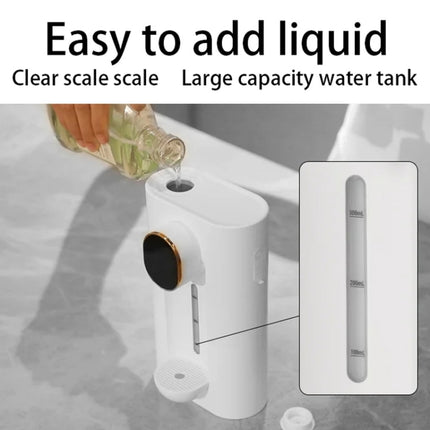 540ml  Automatic Mouthwash Dispenser 3 Levels Quantitative with 2 Magnetic Cups, S7 White, S7 Black - DealBuddy