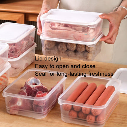 Refrigerator Storage Box Large Capacity Transparent Fresh Food Organiser