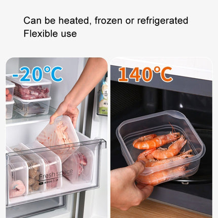 Refrigerator Storage Box Large Capacity Transparent Fresh Food Organiser