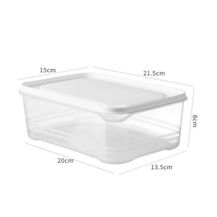 Refrigerator Storage Box Large Capacity Transparent Fresh Food Organiser