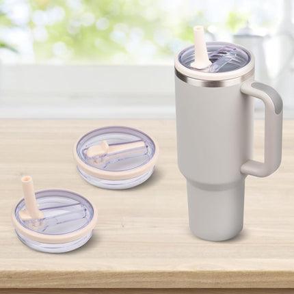 For Stanley 40oz Adventure Quencher Transparent Straw Lid Replacement Parts