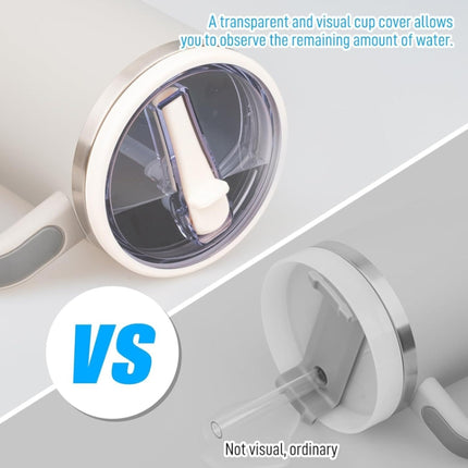 For Stanley 40oz Adventure Quencher Transparent Straw Lid Replacement Parts