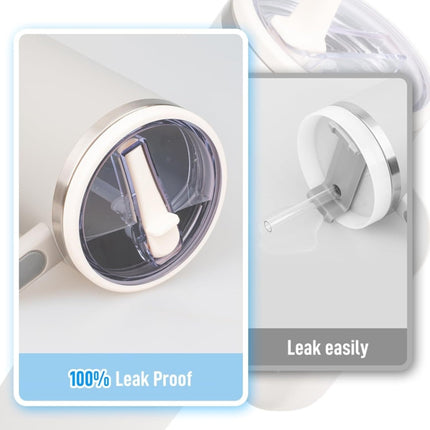 For Stanley 40oz Adventure Quencher Transparent Straw Lid Replacement Parts