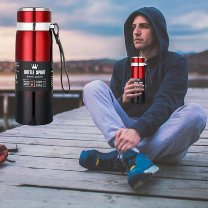 316 Stainless Steel Insulated Mug Large Capacity Vacuum Thermos Outdoor Portable Car Insulated Water Bottle - DealBuddy