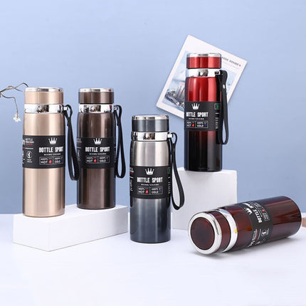 316 Stainless Steel Insulated Mug Large Capacity Vacuum Thermos Outdoor Portable Car Insulated Water Bottle - DealBuddy