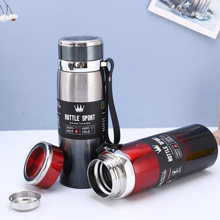 316 Stainless Steel Insulated Mug Large Capacity Vacuum Thermos Outdoor Portable Car Insulated Water Bottle - DealBuddy