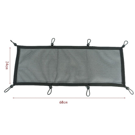 Table Bottom Power Socket Hidden Organizer Mesh Pocket