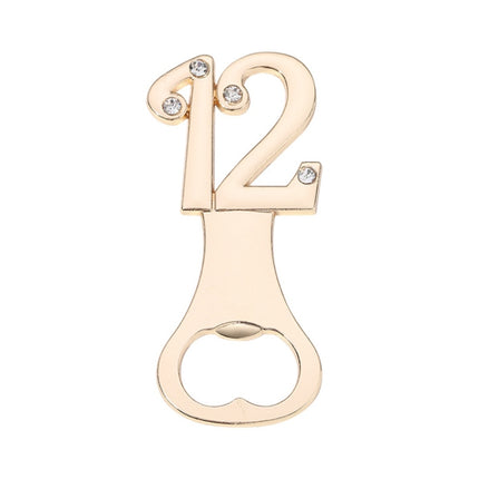 Digital Shape Wedding Party Manual Bottle Opener Beer Drinks Driver, 12, 15, 16, 18, 20, 21, 30, 35, 40, 45, 50, 55, 60, 65, 70, 75, 80, 90 - DealBuddy