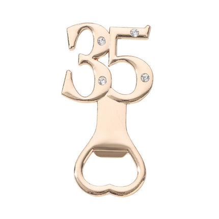 Digital Shape Wedding Party Manual Bottle Opener Beer Drinks Driver