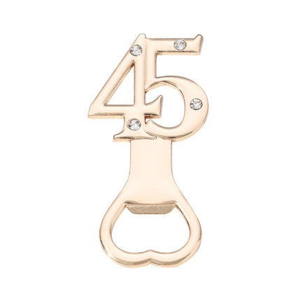Digital Shape Wedding Party Manual Bottle Opener Beer Drinks Driver, 12, 15, 16, 18, 20, 21, 30, 35, 40, 45, 50, 55, 60, 65, 70, 75, 80, 90 - DealBuddy