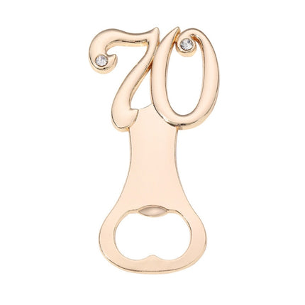 Digital Shape Wedding Party Manual Bottle Opener Beer Drinks Driver