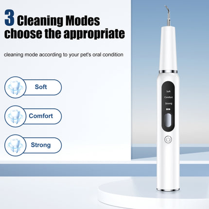 Pet Ultrasonic Teeth Cleaner Dog Electric Teeth Cleaning Tool Home Dentistry Tartar Remover - DealBuddy