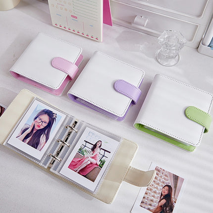 20 Loose-leaf PU Leather Multifunctional Storage Album