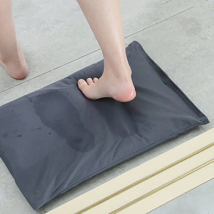 Diatomaceous Earth Water-absorbing Quick-drying Floor Mat Bathroom Non-slip Diatom Mud Soft Mat, 52x32cm, 60x40cm - DealBuddy
