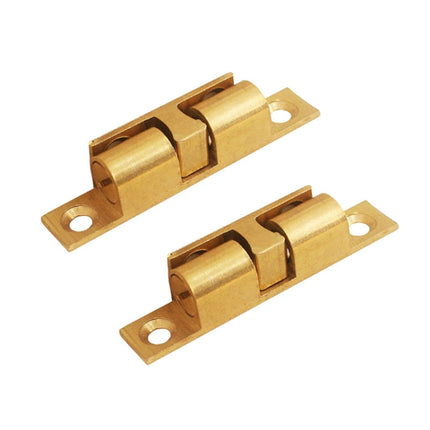 2pcs Cabinet Magnetic Spring Buckle Ball Door Sucker