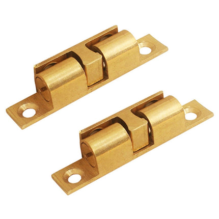 2pcs Cabinet Magnetic Spring Buckle Ball Door Sucker