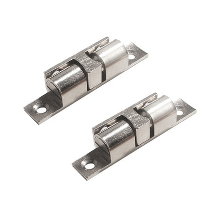 2pcs Cabinet Magnetic Spring Buckle Ball Door Sucker