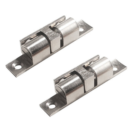 2pcs Cabinet Magnetic Spring Buckle Ball Door Sucker