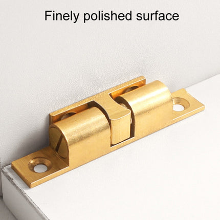 2pcs Cabinet Magnetic Spring Buckle Ball Door Sucker