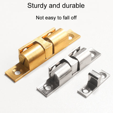 2pcs Cabinet Magnetic Spring Buckle Ball Door Sucker