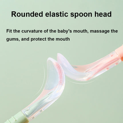 Multi-function Double-head Baby Food Spoon Baby Tableware Fruit Scraper Spoon - DealBuddy
