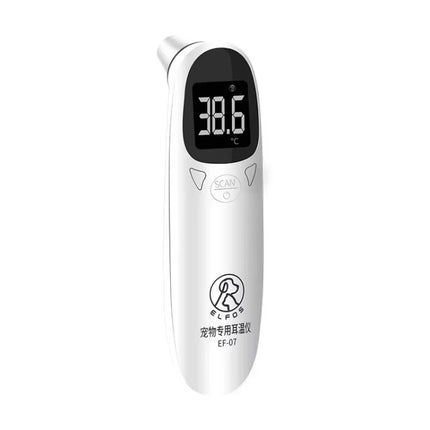 ELOFS EF-07 Pet Dog Cat Ear Digital Thermometer Accurate Infrared Measuring Animal Thermometer - DealBuddy