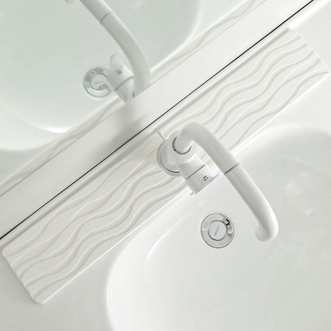 Diatomite Kitchen Water-Absorbent Drying Mat Bathroom Vanity Faucet Countertop Drainage Mat