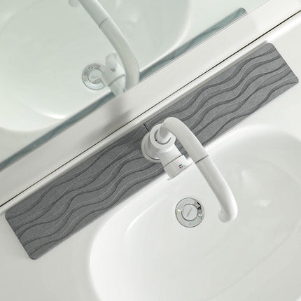 Diatomite Kitchen Water-Absorbent Drying Mat Bathroom Vanity Faucet Countertop Drainage Mat