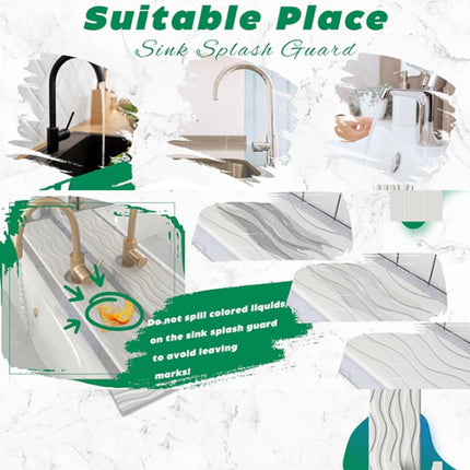 Diatomite Kitchen Water-Absorbent Drying Mat Bathroom Vanity Faucet Countertop Drainage Mat