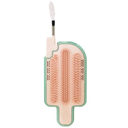 Cats Corner Self-Exciting Ice-Cream Scrubber Pet Massage Brush Toy, Simple Model, Feather Model, Peppermint Ball Model - DealBuddy