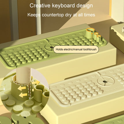 Faucet Silicone Drainage Mat Multi-functional Household Sink Countertop Anti-slip Anti-splash Storage Mat