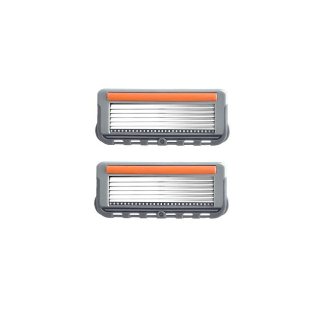 Six Blade OpenBack System Skin Razor Refills for Men, 2pcs /Pack, 4pcs /Pack - DealBuddy