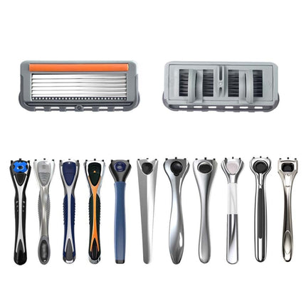 Six Blade OpenBack System Skin Razor Refills for Men, 2pcs /Pack, 4pcs /Pack - DealBuddy