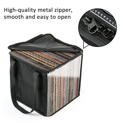 Transparent Vinyl Record Storage Bag Holds up to 50 Vinyl Albums Within 12 Inch