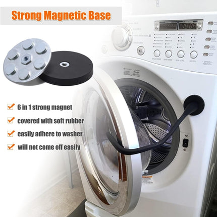 Universal Flexible Magnetic Washing Machine Door Stopper Front Load Washer Door Prop