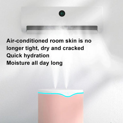 SD03 2L Large Capacity Dual Spray Port Humidifier Desktop Air Aroma Mist With Night Light