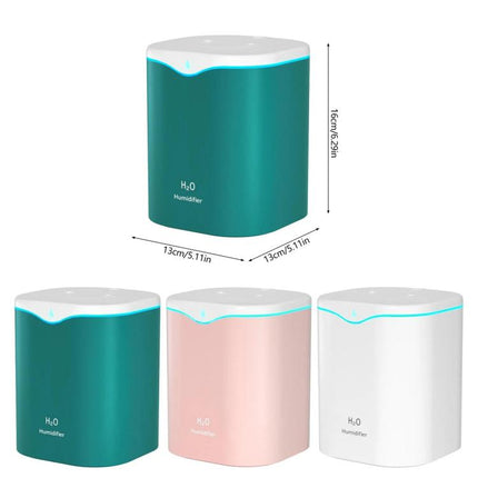 SD03 2L Large Capacity Dual Spray Port Humidifier Desktop Air Aroma Mist With Night Light