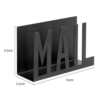 Home Office Metal Mail Envelope Sorting Desktop Organizer