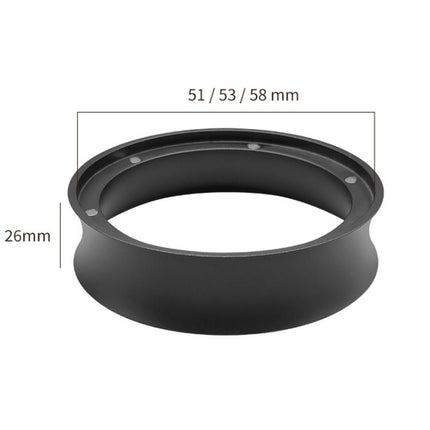 Heightened Coffee Handle Powder Catch Magnetic Ring, 51mm, 53mm - DealBuddy