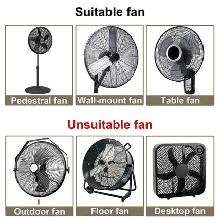 Outdoor Industrial Fan Waterproof and Dustproof Protective Cover