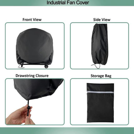 Outdoor Industrial Fan Waterproof and Dustproof Protective Cover