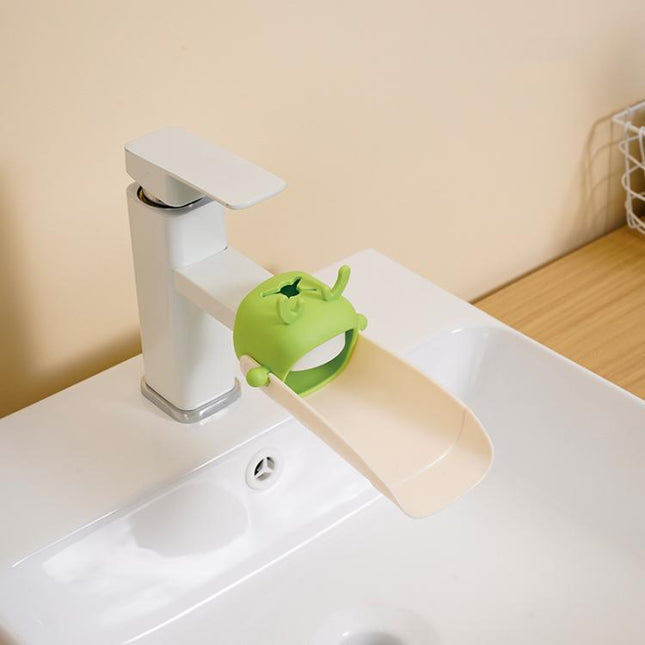 Cartoon Little Deer Kids Faucet Extender Household Splashproof Faucet Diverter Tool - DealBuddy