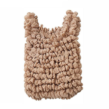 Mini Retractable Bubble Bag Multifunctional Large-capacity Elastic Shopping Bag