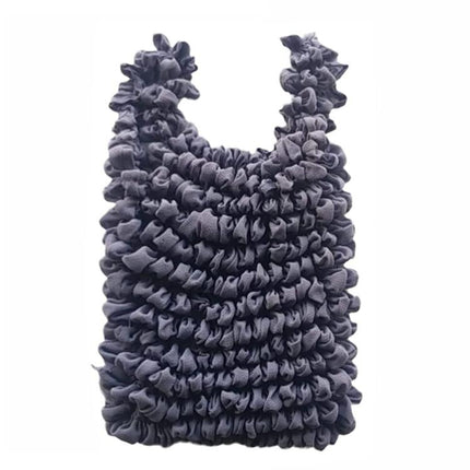 Mini Retractable Bubble Bag Multifunctional Large-capacity Elastic Shopping Bag