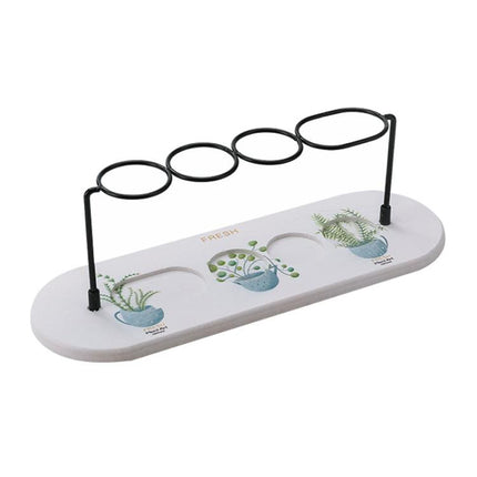 Diatomite Washstand Absorbent Mat Non-slip Toothbrush Holder