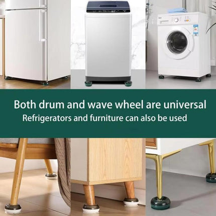 4pcs /Set Washing Machine Foot Pads Heightened Base for Refrigerators Furniture