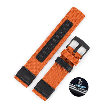 For Samsung Gear S3 Frontier / Classic Smart Quick Release Adjustable Nylon Watch Band