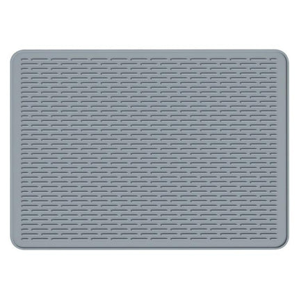 Large Silicone Stovetop Protective Mat Kitchen Countertop Dish Drainage Stain Prevention Pad